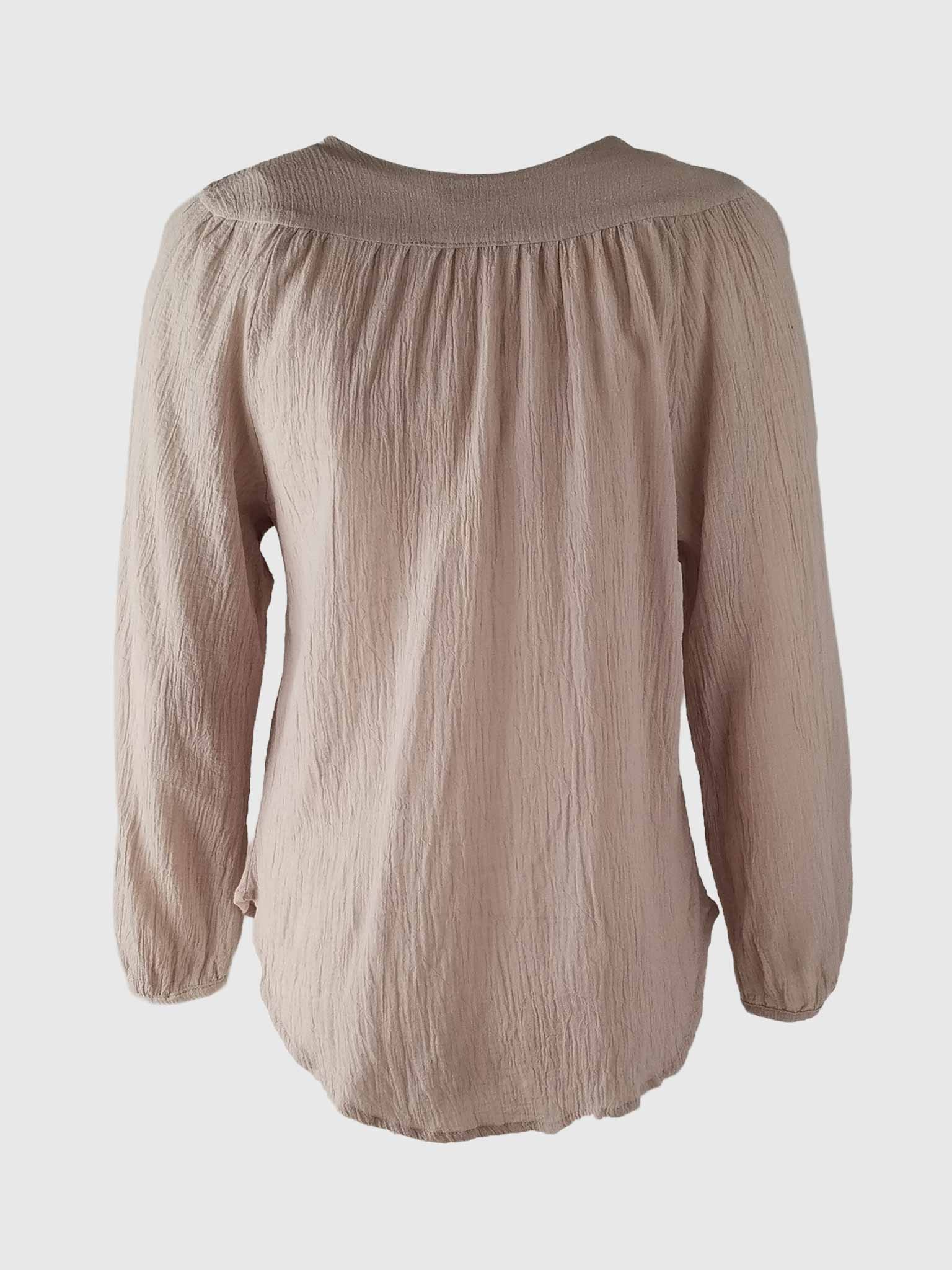 BLOUSE CHEMISE BEIGE