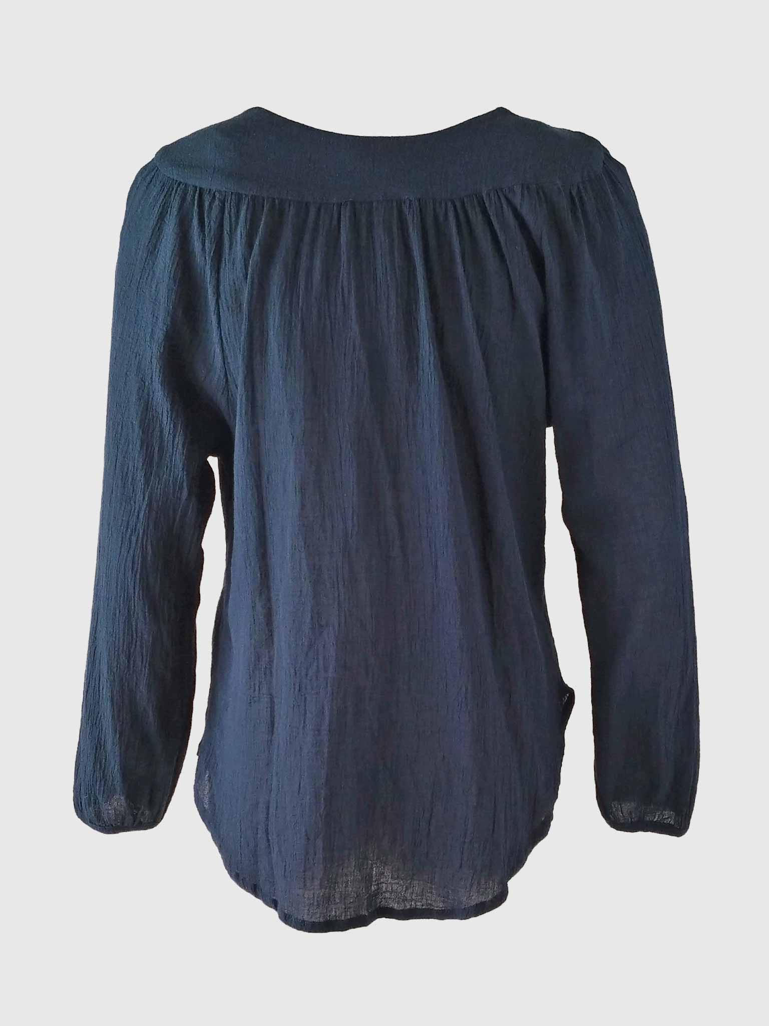 BLOUSE CHEMISE BLUE