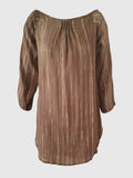 BLOUSE GHIBLI TIE-DYE BROWN