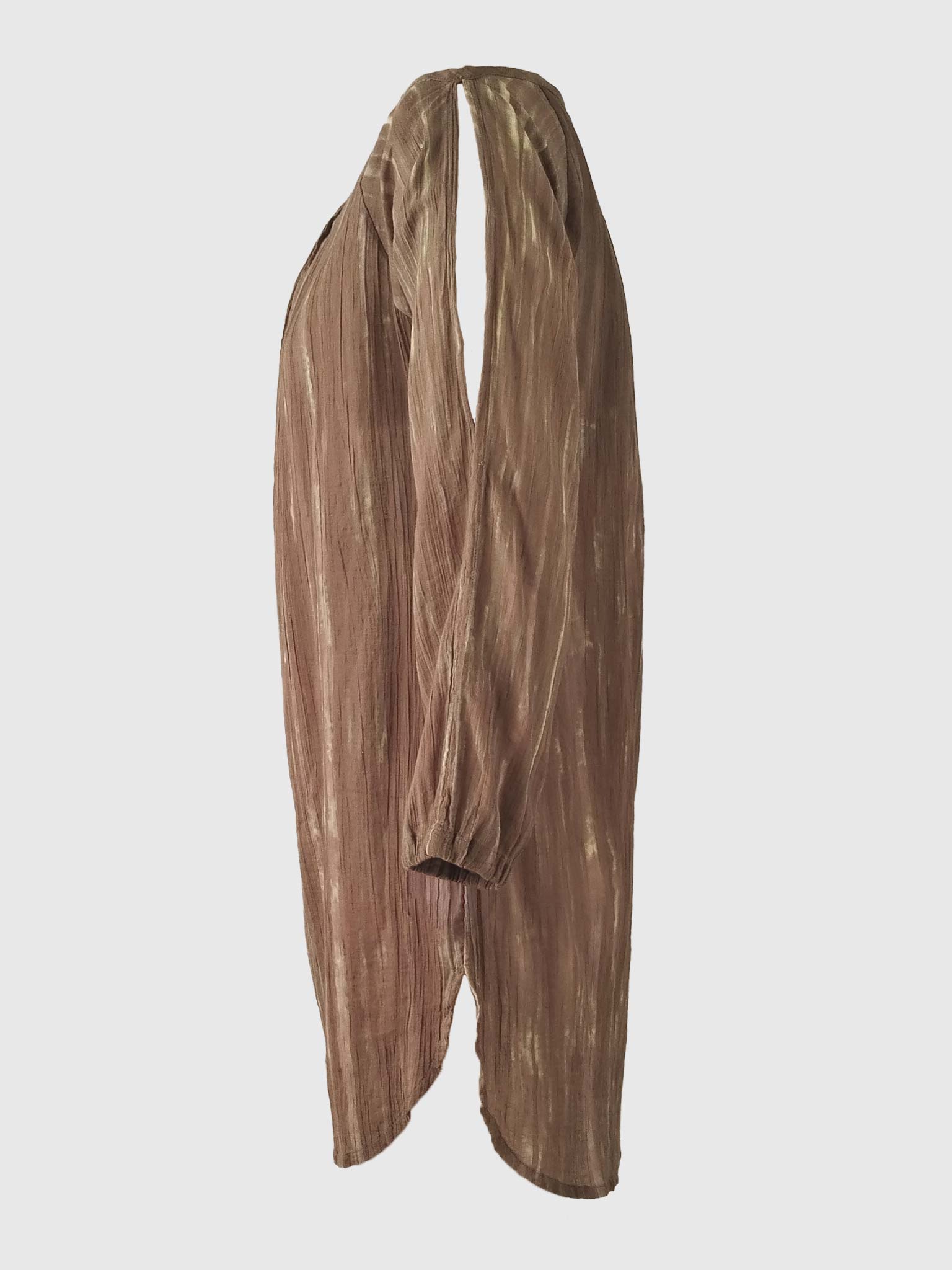BLOUSE GHIBLI TIE-DYE BROWN