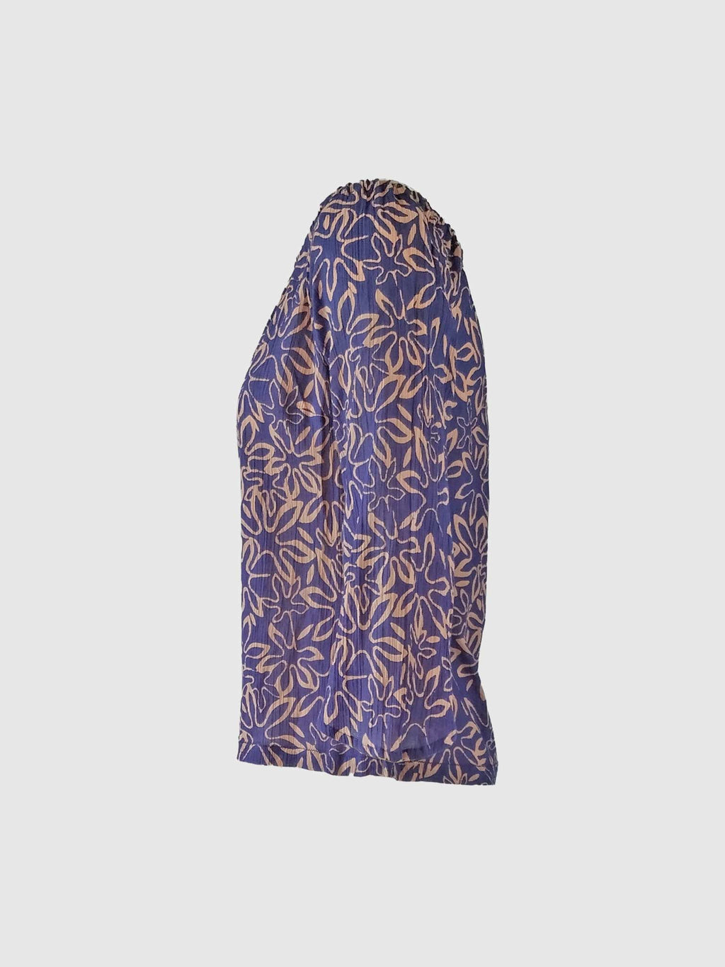 BLOUSE IBIZA BATIK FLORES DEEP VIOLET