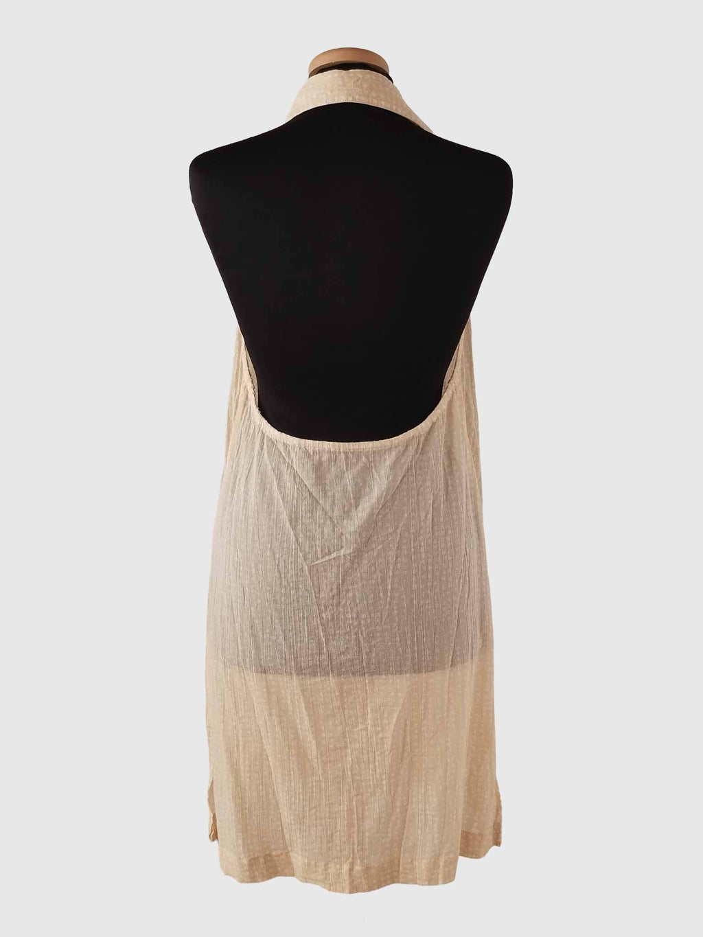 DRESS CAMICIA BATIK PIED-DE-POULE ROSE