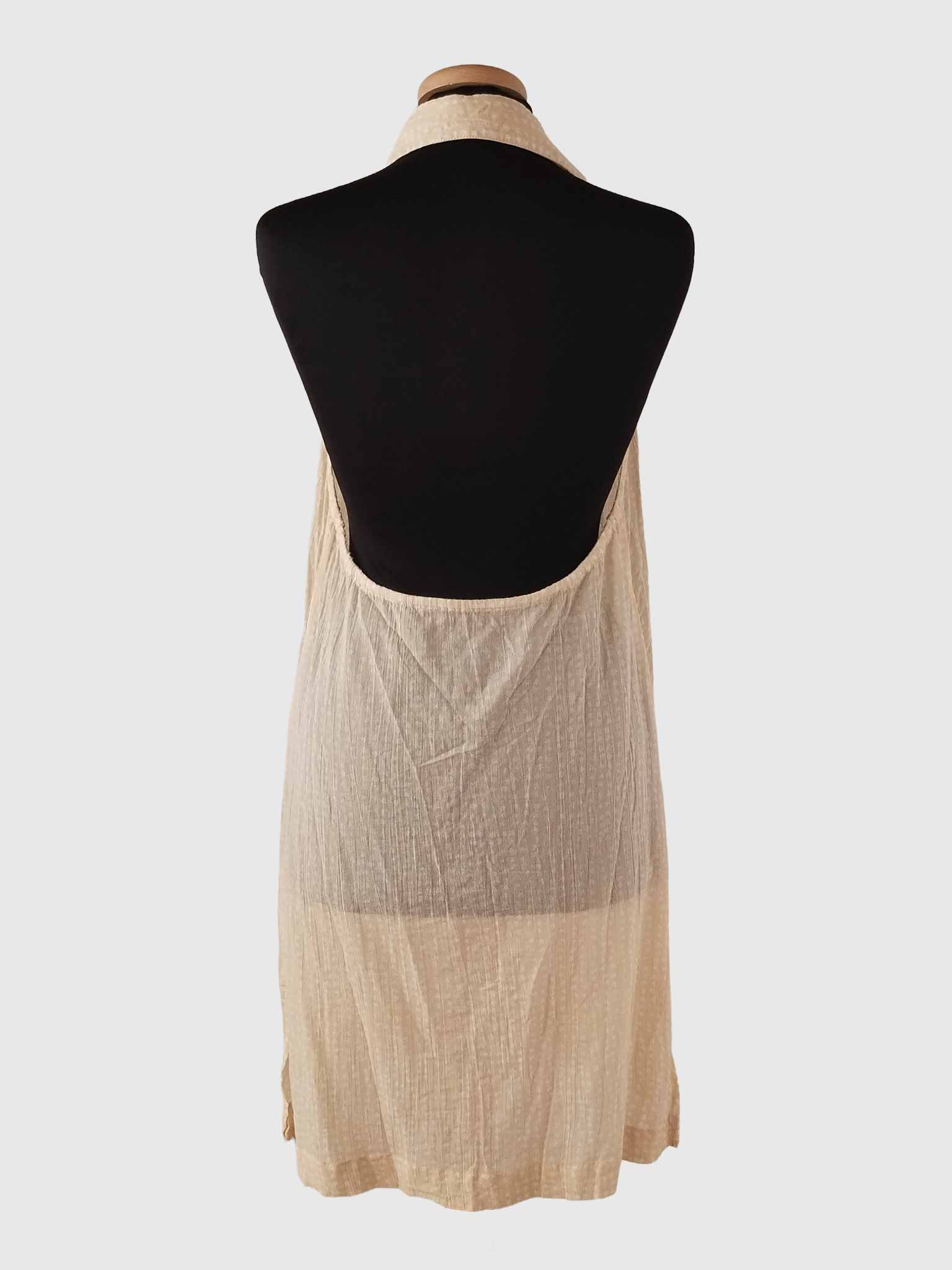 DRESS CAMICIA BATIK PIED-DE-POULE ROSE