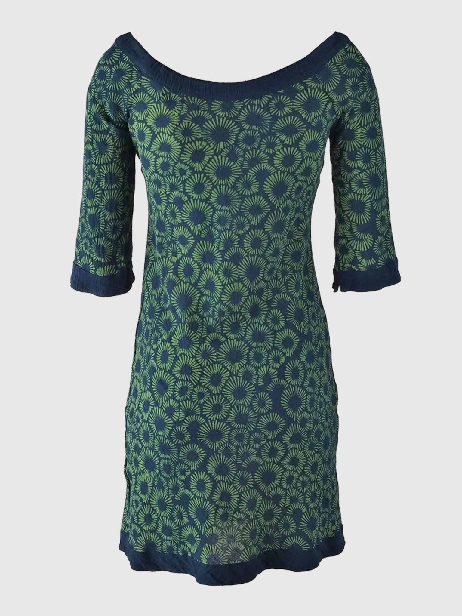 DRESS SOFIA BATIK BLOOM BLUE