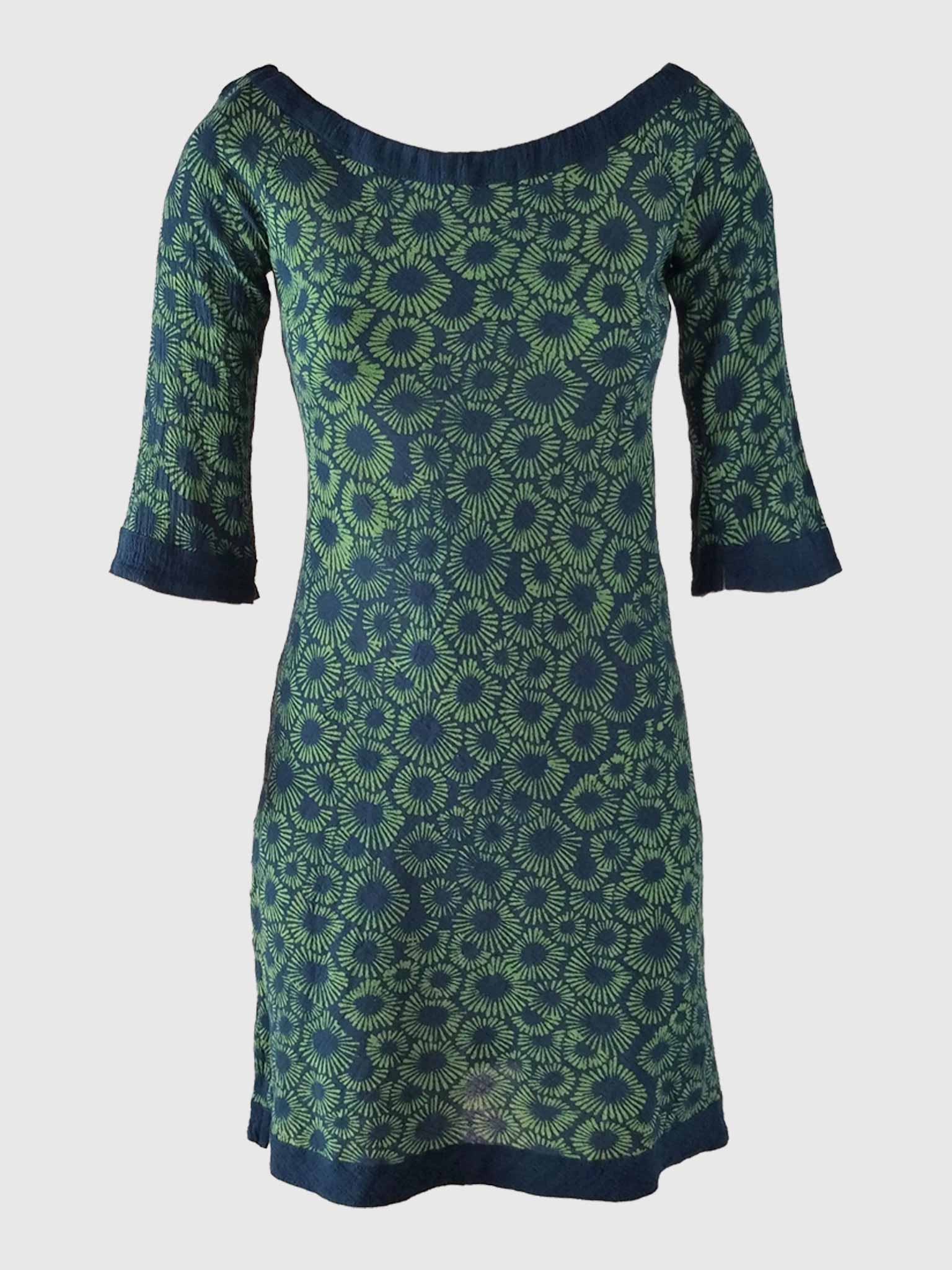 DRESS SOFIA BATIK BLOOM BLUE