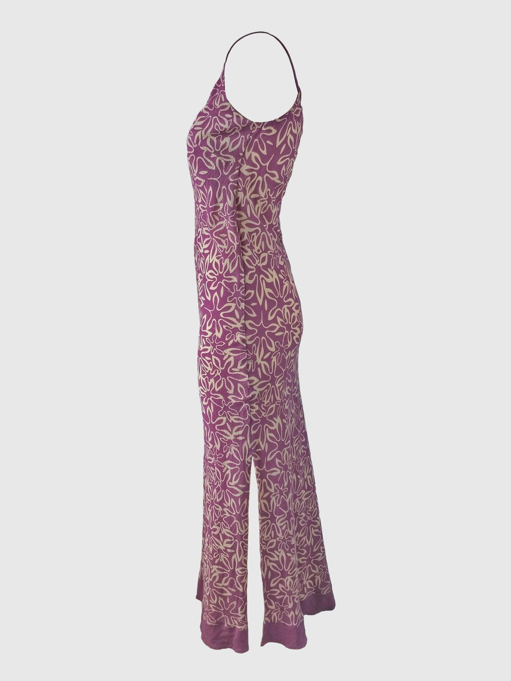 LONG DRESS ISABELLE BATIK FLORES CYCLAMEN