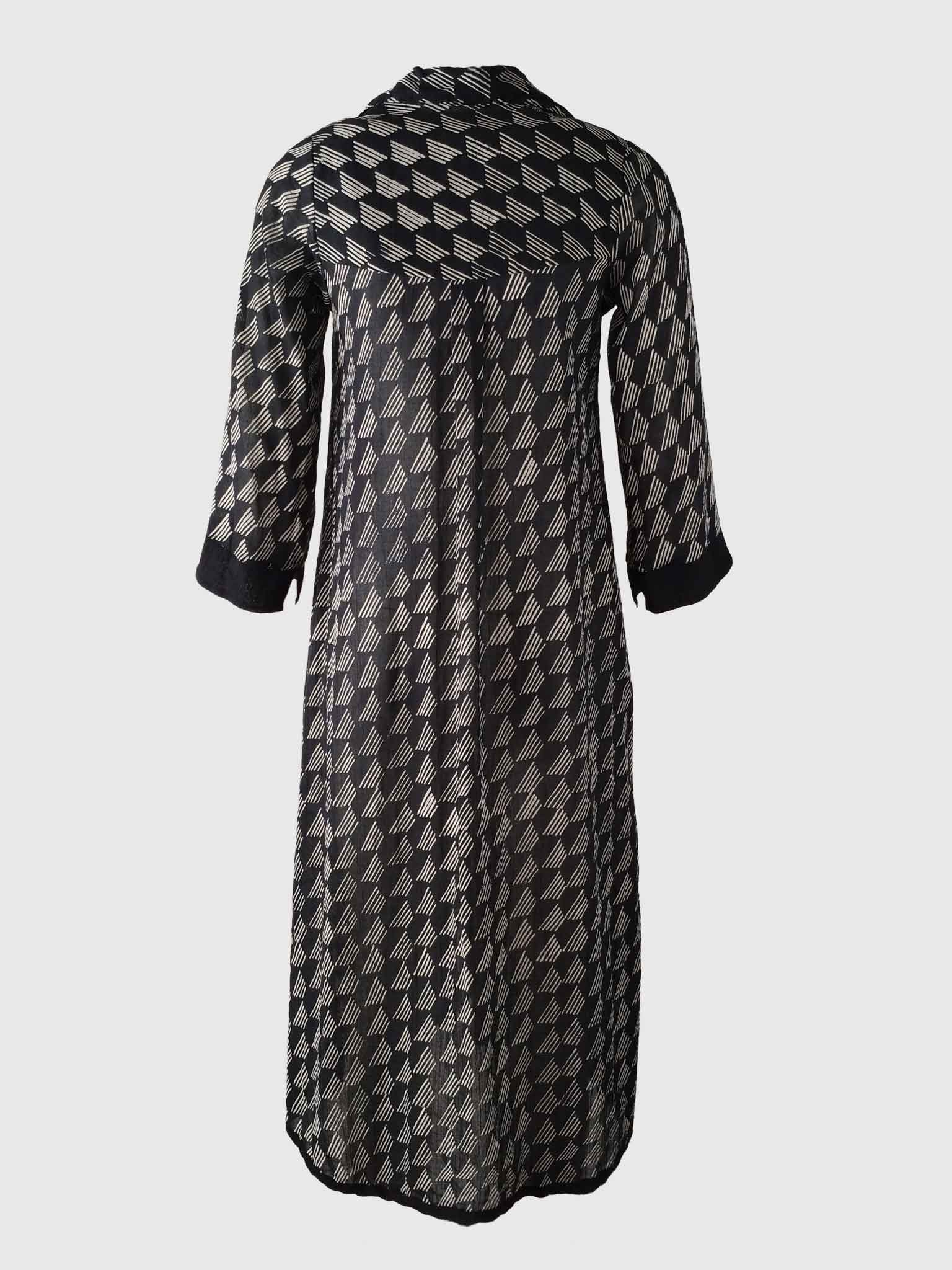 LONG DRESS KOS BATIK PYRAMIDS BLACK