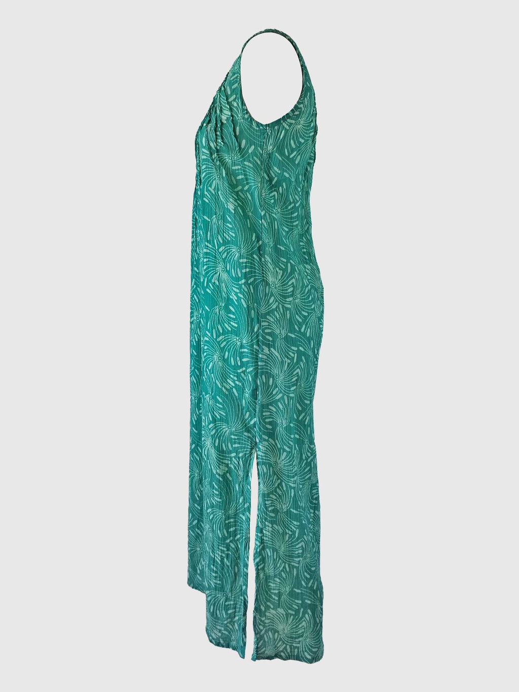 LONG DRESS RAY BATIK JUNCO CARIBE GREEN