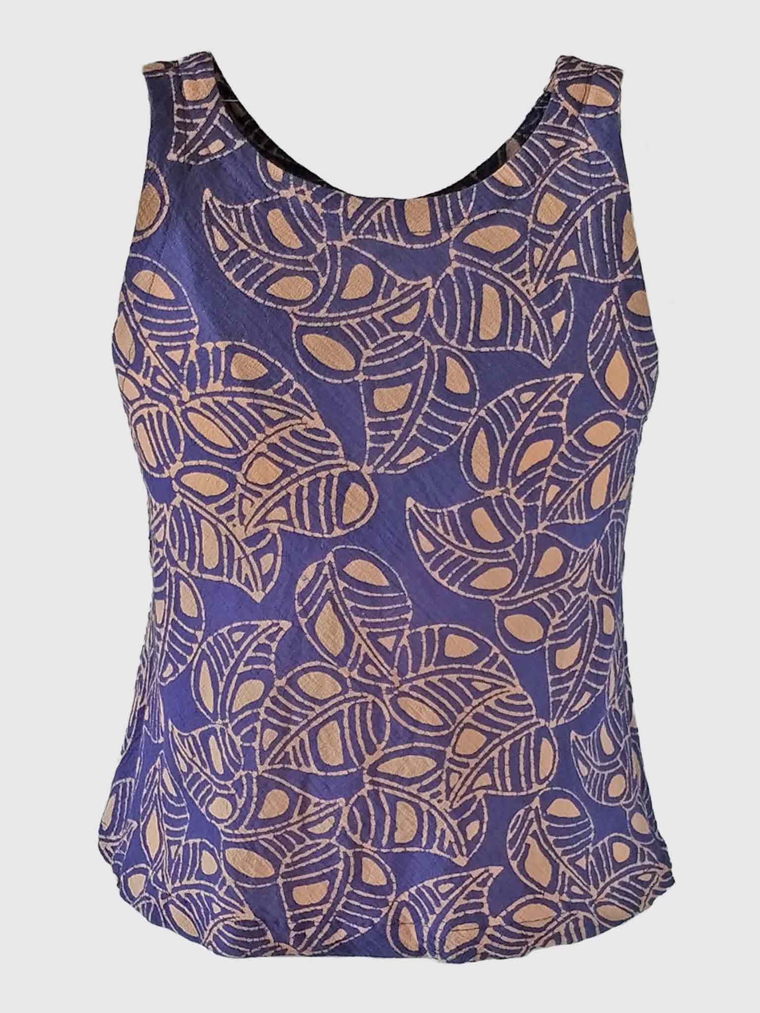 TOP CLOCHETTE BATIK FOLIA DEEP VIOLET