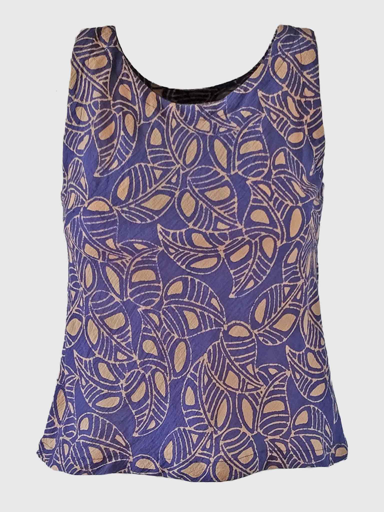 TOP CLOCHETTE BATIK FOLIA DEEP VIOLET
