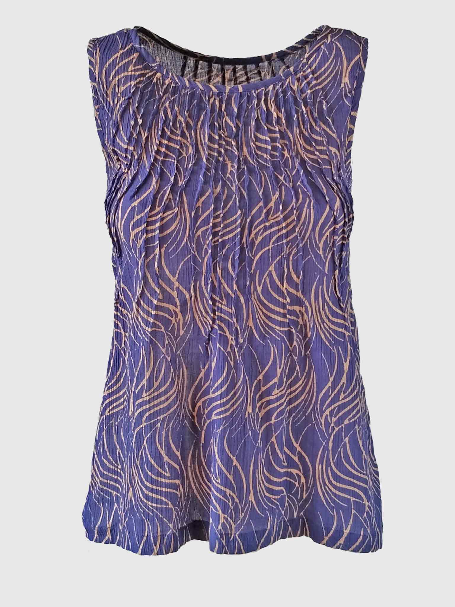 TOP RAY BATIK FLAMES DEEP VIOLET