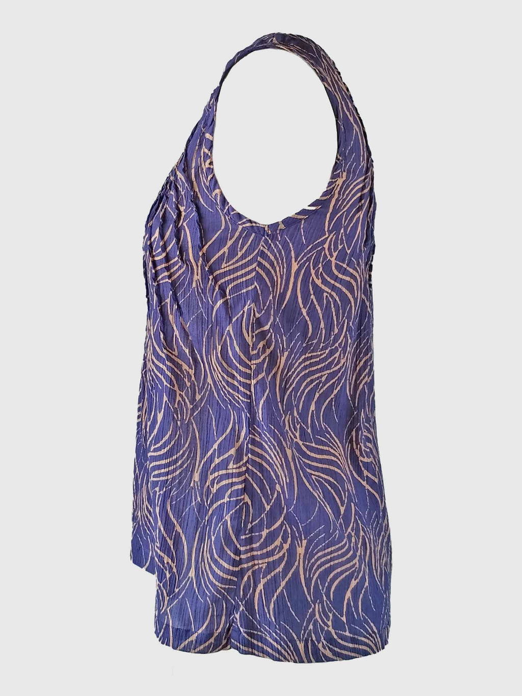 TOP RAY BATIK FLAMES DEEP VIOLET