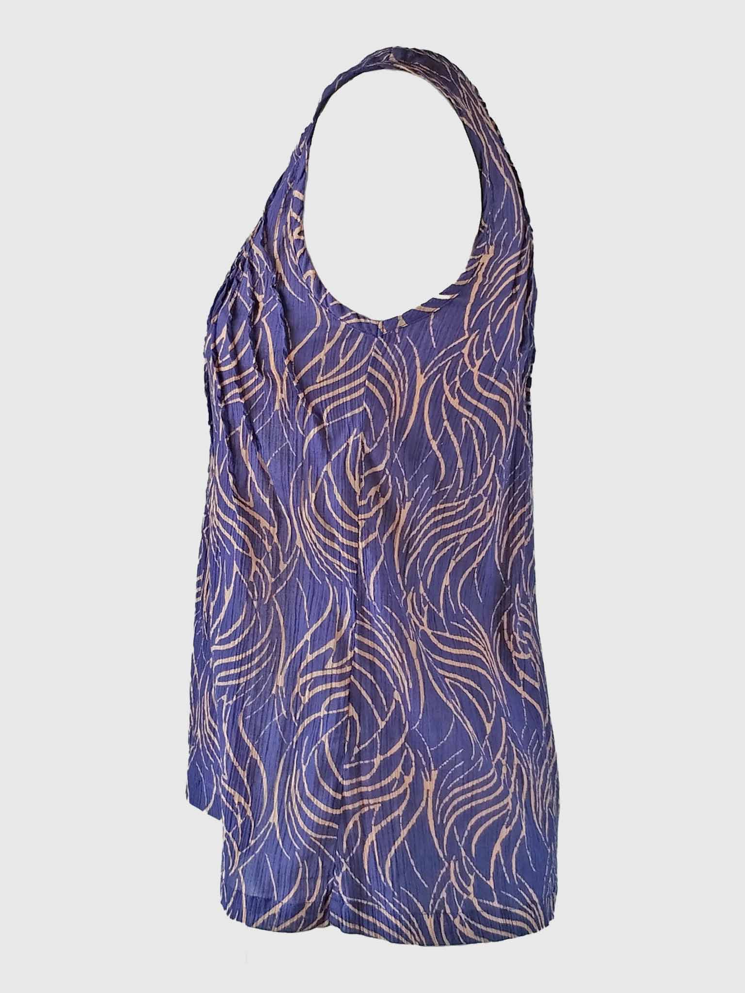 TOP RAY BATIK FLAMES DEEP VIOLET
