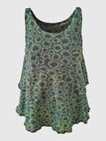 TOP TWINS BATIK BLOOM BLUE
