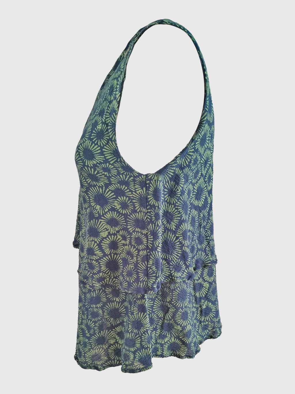 TOP TWINS BATIK BLOOM BLUE