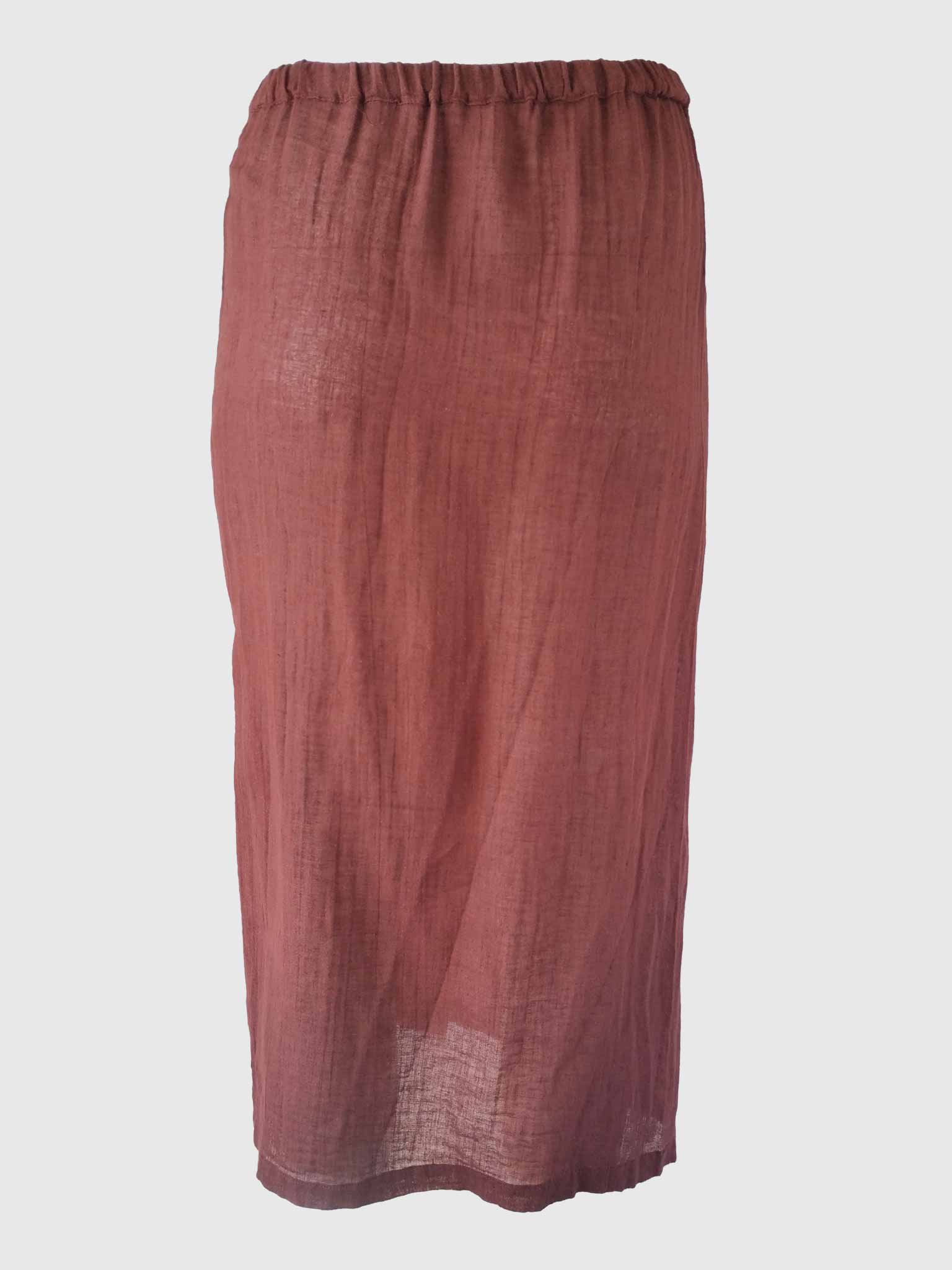 SKIRT WRAPOVER LINEN SIENA