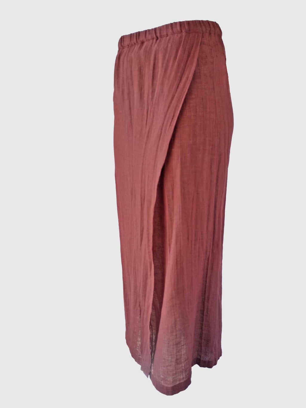 SKIRT WRAPOVER LINEN SIENA