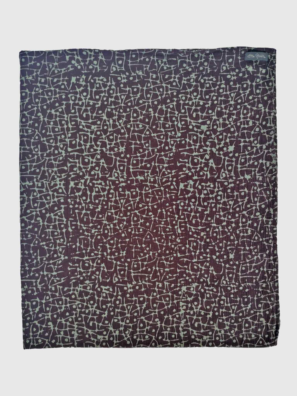 PAREO COTTON CRINKLE BATIK ABSTRACT BROWN