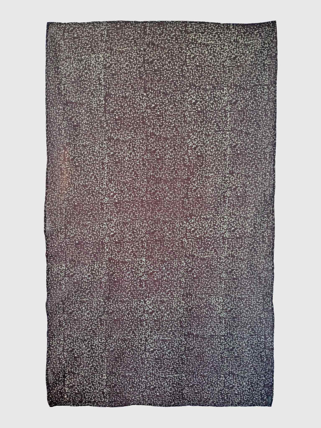 PAREO COTTON CRINKLE BATIK ABSTRACT BROWN