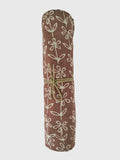 PAREO COTTON CRINKLE BATIK DAISY MARSALA RED