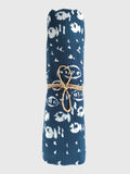 PAREO COTTON CRINKLE BATIK FISHES NAVY