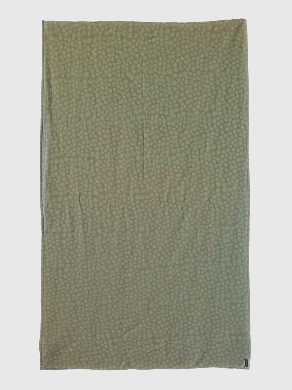 PAREO COTTON CRINKLE BATIK POIS MUD/AVOCADO