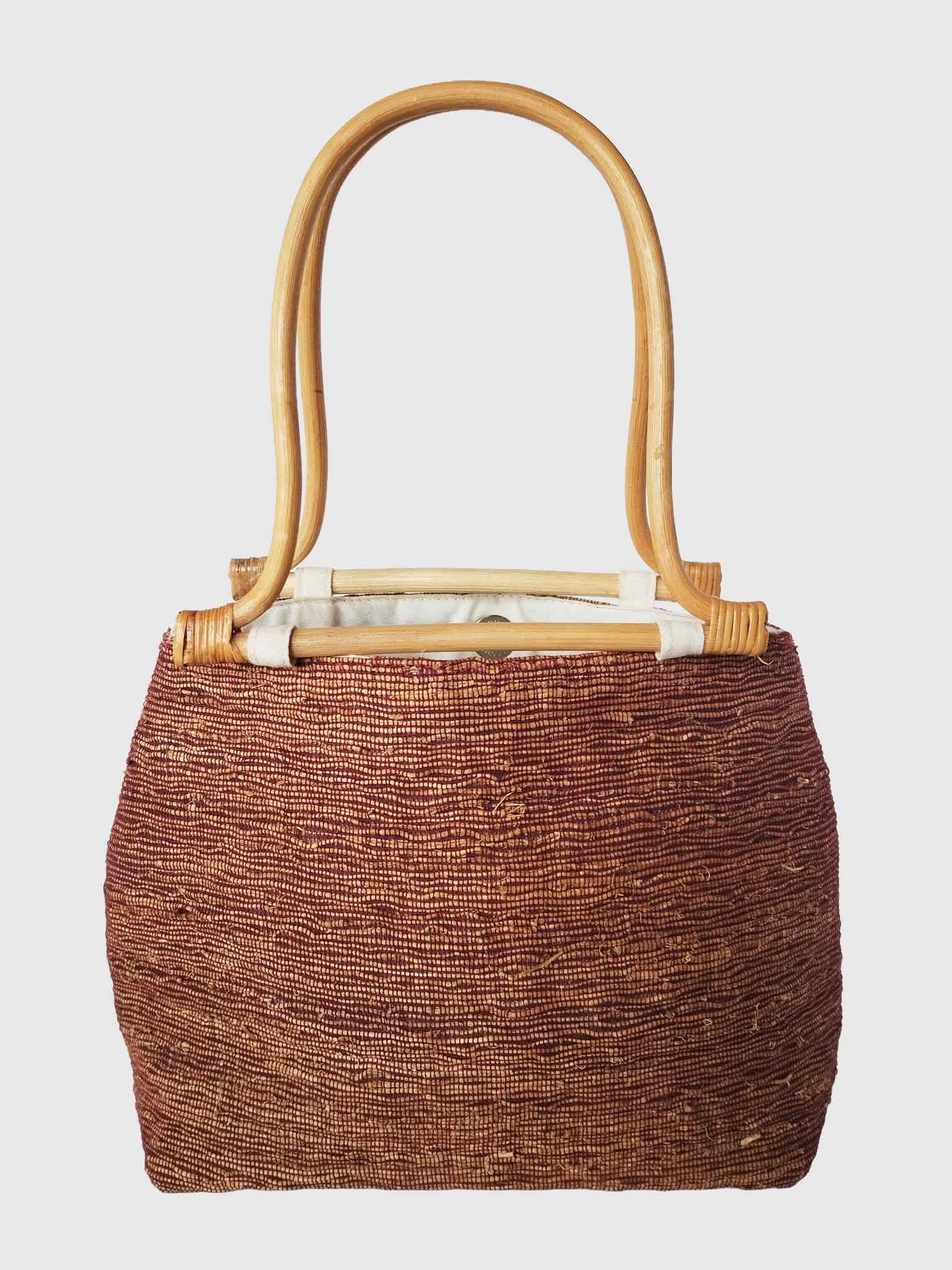 BAG TRAPEZIO SMALL BOURGOGNE